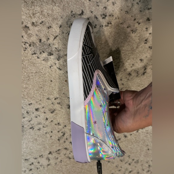 Brand New Disney The Night Before Christmas Jack & Sally Slide On Loafer Shoes - Picture 3 of 6